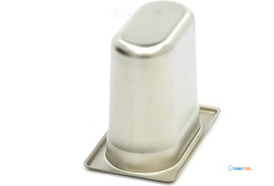 Maxima Gastronorm Bak - 1/9 GN - 15 cm Diep - RVS - 09367549