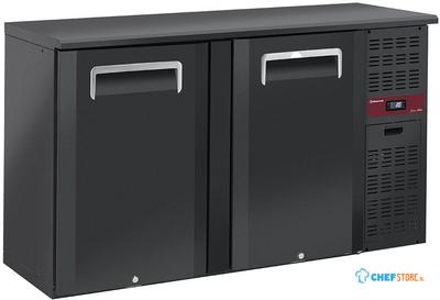 Diamond Flessenkoeler 2 Deuren, 320 Liters, Verstelbare Poten - RLB2-2P 1