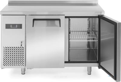 Arktic Vrieswerkbank Kitchen Line | 2 deuren, 220L, D=600 | Geforceerd, -17°C/-22° | Met Rand | 233351 1
