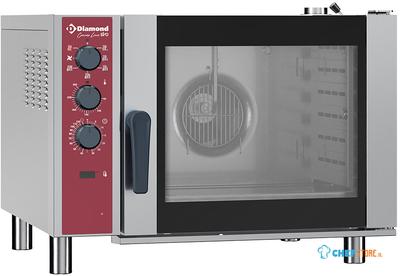 Elektrische Convectie Oven 6x GN 1/1 - Automatische Luchtbevochtiger - Diamond CFE61/N 1