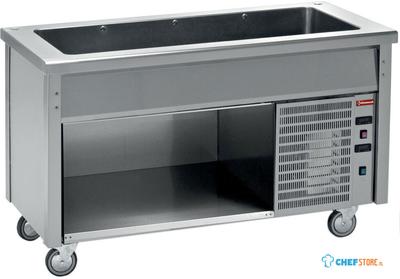 Element met Diepgekoelde Kuip op Open Kast - Diamond RCT15-R2 1