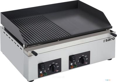 SARO Elektrische Grillplaat (gegroefd+glad) Model GPK 610 1