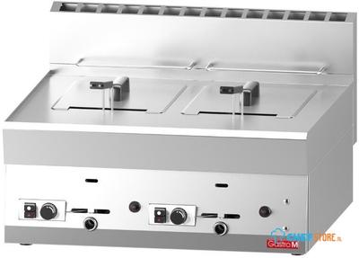 Gastro M gas friteuse 2x 8L 65/70 FRG | GL920