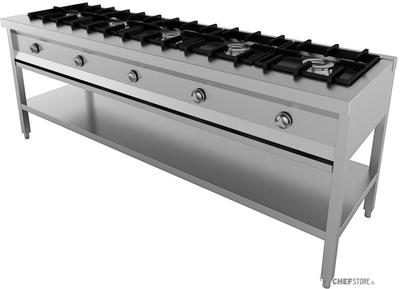 Pannenkoekentafel 5-Pits | Combisteel | 7003.0920 1