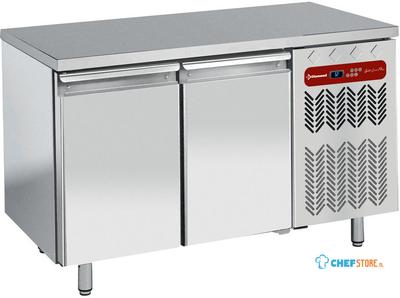 Diamond Koelwerkbank Geforceerd, 2 deuren GN 1/1 - TG2N/H-R2 1