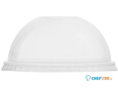 Vegware bolle deksels voor composteerbare frisdrankbekers 34cl en 45,5cl | GH016