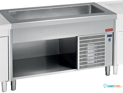 Element met Gekoelde Kuip op Open Kast 6x GN1/1 - Diamond S80/RCT23-R2 1