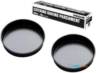 Vogue 2 X Cakevorm En 50m Bakpapier Set - Vogue SA625