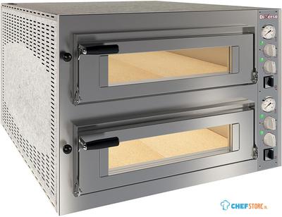 Diverso By Diamond Elektrische Oven 2x 6 Pizza's Diam.350mm, 2 Kamers - WR-FD26-MF 1