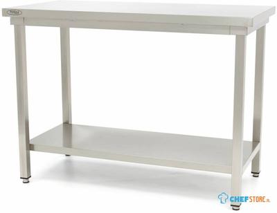 Maxima Werktafel RVS - 60 X 70 cm - Verstelbare Hoogte - 09364000
