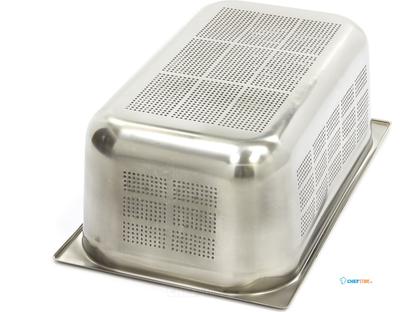 Maxima Gastronorm Bak - 1/1 GN - 20 cm Diep - RVS - Geperforeerd - 09367605
