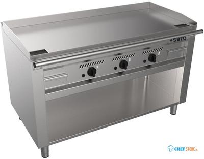 SARO Gas Teppanyaki Grill met Open Onderstel Model TED3/140G 1