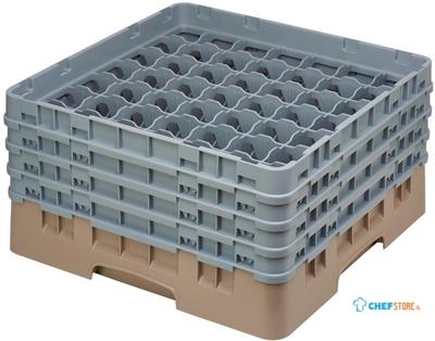 Cambro Camrack vaatwaskorf met 49 compartimenten max. glashoogte 21,5cm | DE799