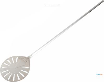 RVS Pizzaschep Rond 23-142 Geperforeerd, CombiSteel 7013.1835 1