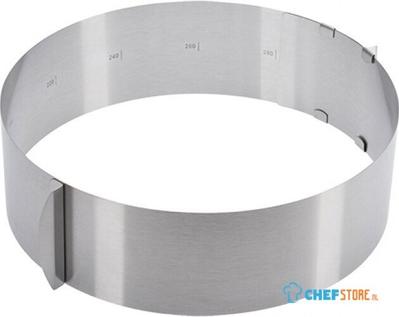 Taartring Ø18-Ø30Cm | 016029 1