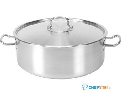 Kookpan Laag Ø35cm, 13 liter, Pujadas, RVS, 720029 1