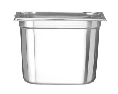 Hendi Gastronormbak 1/4 | 200 mm hoog | RVS Profi Line | 801604 1