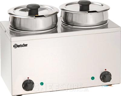 Bain Marie Hotpot, Elektrisch, 2x 3,5 liter, Bartscher 606035 1
