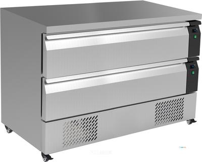 KOEL/VRIESWERKBANK 2 LADEN 6X GN1/1 - Combisteel 7450.0245 1