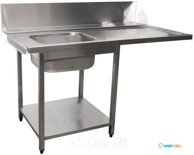 SARO Aanvoertafel voor Vaatwasser Links 1 Bak 1600 Mm - 700-3005L 1