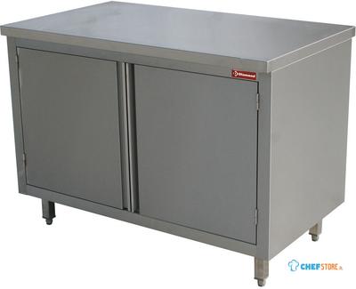 Diamond Werktafel op kast met draaideuren | TA87/B 1