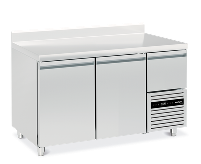 GEKOELDE WERKTAFEL GASTRO 1/1 - 2 DEUREN + NEUTRALE LADE - L2-1330 TEK