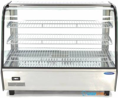 Maxima Warmhoudvitrine - 160 L - 85,6 cm - 3 Niveaus - 09400851