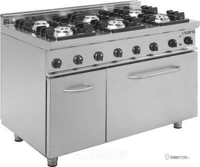 SARO Gasfornuis met Elektrische Oven Model E7/KUPG6LE 1