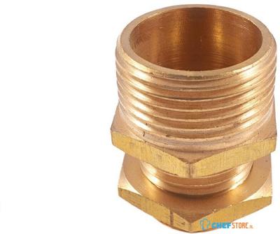 Buffalo 3/4¿¿ 1/2¿¿ Dubbel Verbindingsstuk met Moer - AC282 1