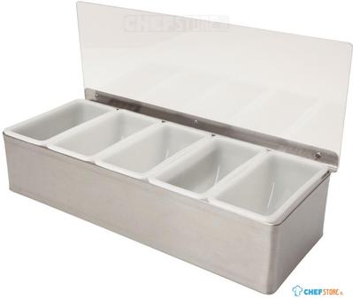 Beaumont CZ598 5-delige RVS Garnituur Houder