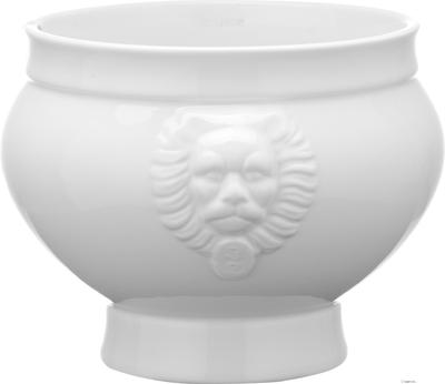 Hendi Soepterrine 2000 ml Lionhead 215x155 mm wit porselein |784730 1