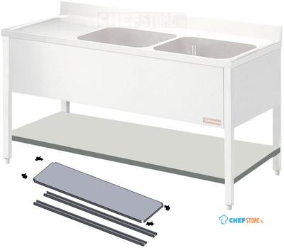 Tussentablet Voor Demonteerbare Spoeltaf. | Diamond | RX16-KD 1