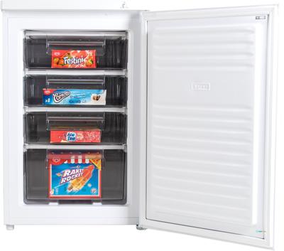Vrieskast Tafelmodel - 91L - 4 Laden - Wit - Exquisit GS81-040EW 1