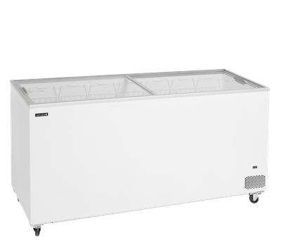 Diepvrieskist met Vlakke Glazen Schuifdeksels - IC551SC