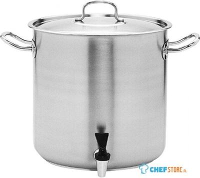 Kookpan M/kraan Ø32cm, Pujadas, 24liter, RVS, 720285 1