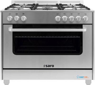SARO Multifunctioneel Gasfornuis met Elektrische Oven Model TS95C61LX 1