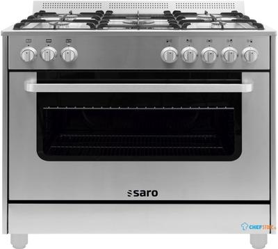 SARO Multifunctioneel Gasfornuis met Elektrische Oven - Uitsluitend NL - TS95C61LX 1