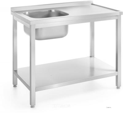 Keukenspoelbak - Kitchen Line, Linkerkant, 1000x600x(H)850mm - Hendi 812631
