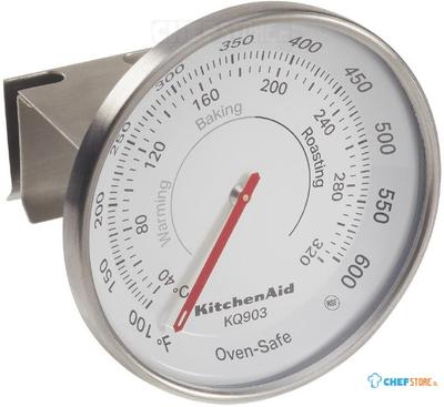 KitchenAid Wereldwijde Wijzerplaat Oven Thermometer Zwart 7.62cm - DX293
