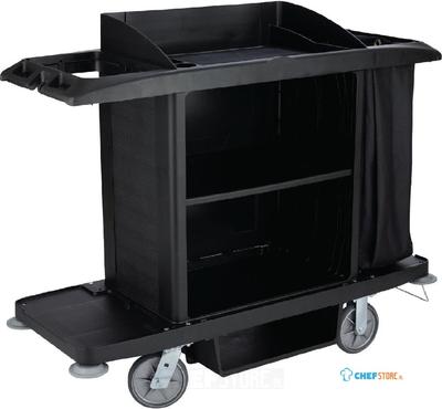 Rubbermaid Chambermaid Huishoudwagen - Rubbermaid CF100