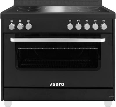 SARO Semi Professionele InductieDoorkookplaat TS95IND61N Zwart - 331-1205 1