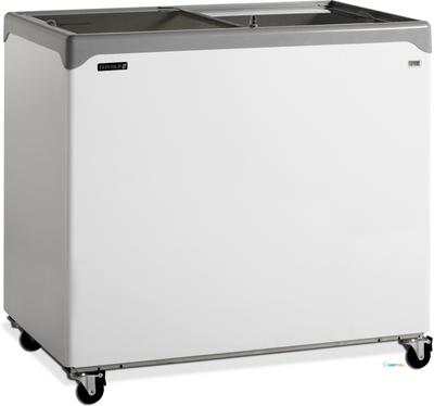 TEFCOLD Elegante Diepvrieskist met Vlakke Glazen Schuifdeksels - NIC300SC