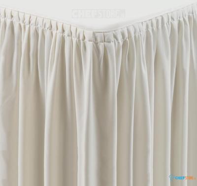 Combi tafelrok plissé | Ecru | CB085