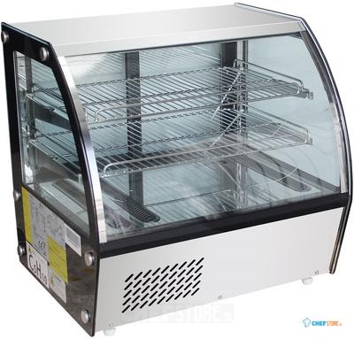 Koelvitrine Tafelmodel | 120 liter | RVS | Combisteel | 7450.0610 1
