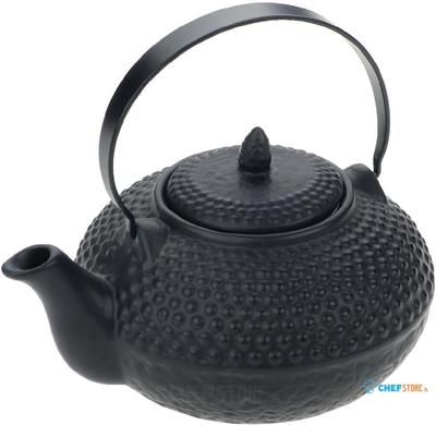 Orientaalse stijl theepot in zwart keramiek | GF189