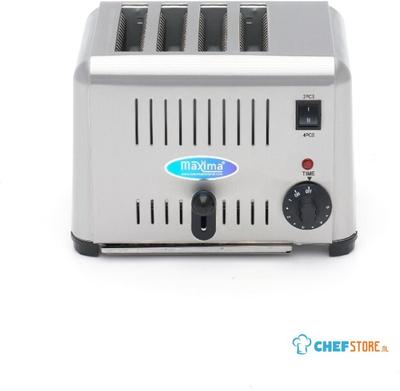 Maxima Toaster - 4 Boterhammen - 09300045