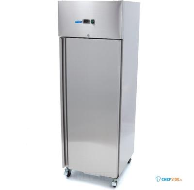 09400136 Vrieskast - 400 L - 3 Verstelbare Roosters - RVS - op Wielen