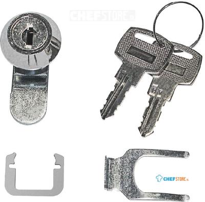 Polar Slot en Sleutel Inclusief Bevestiger - AK917