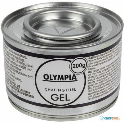 Olympia brandpasta gel 200g 12 stuks | CE241