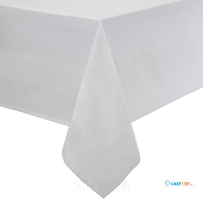 Satin Band tafelkleed wit 137 x 137cm | GW419